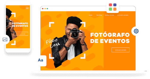 criar site para fotógrafos